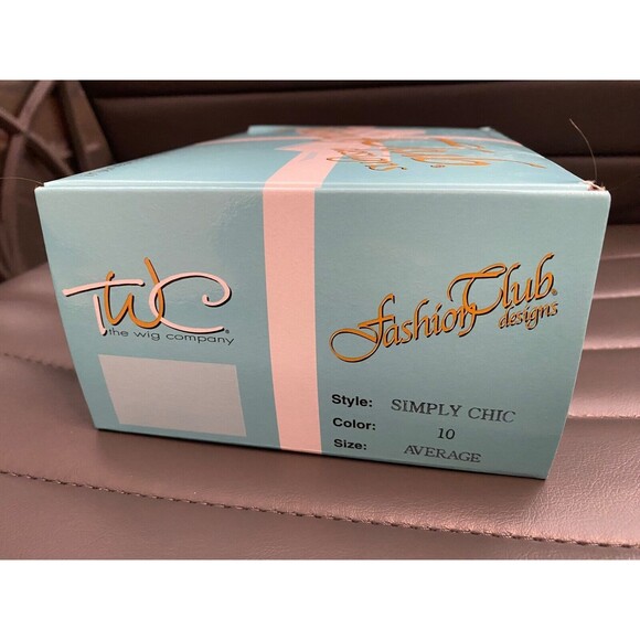 New TWC THE WIG COMPANY Fashion Club Simply Chic 10 Med Brown Curly - Picture 2 of 5